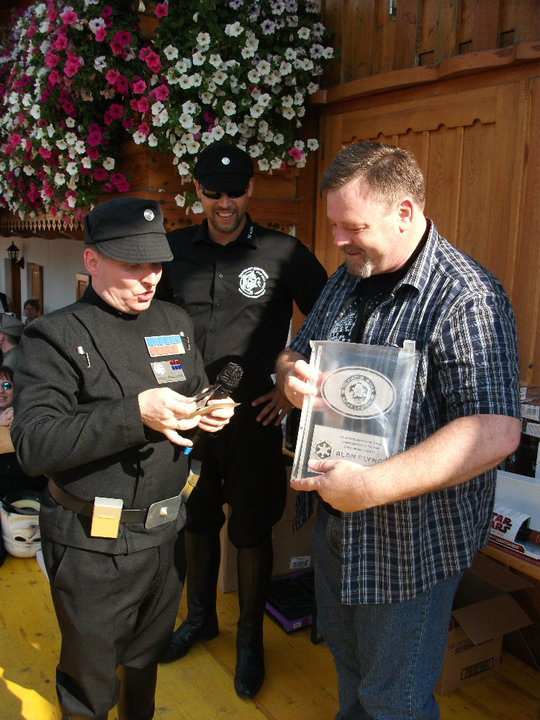 Christie Golden being honored