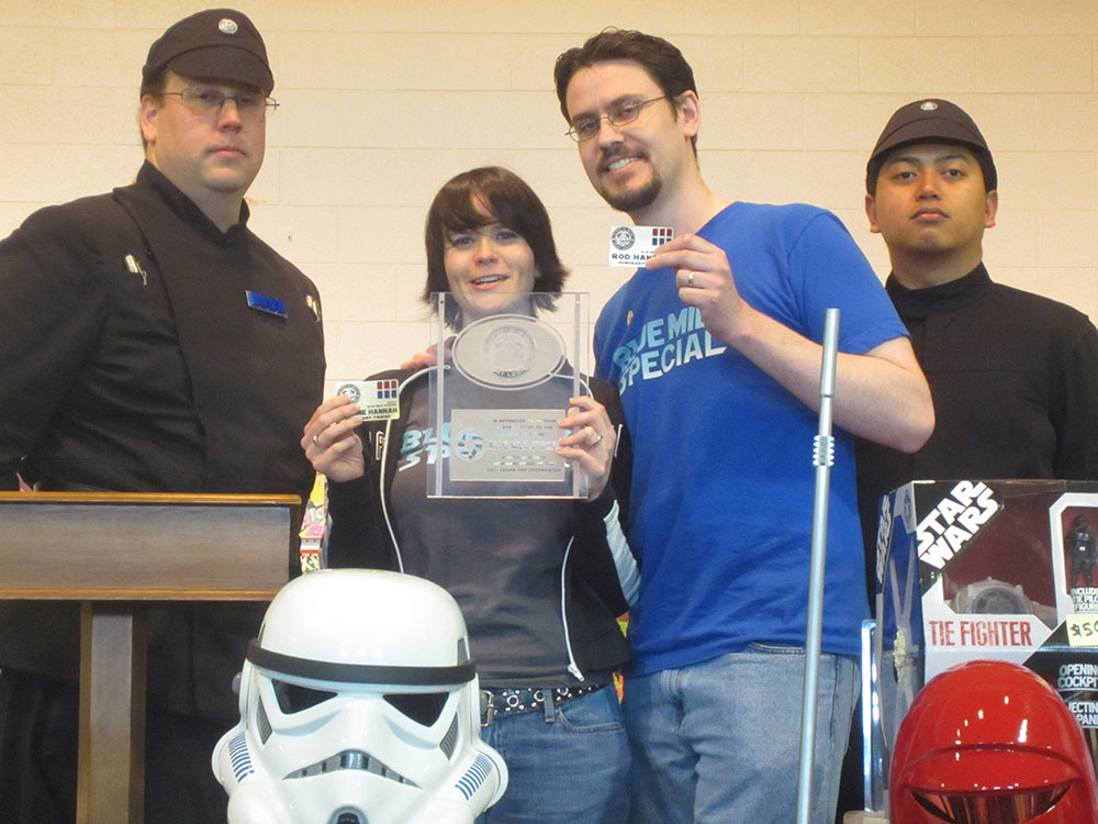 Blue Milk Special being honored