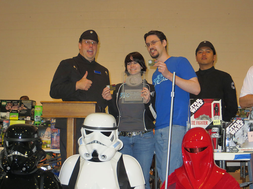 Blue Milk Special being honored