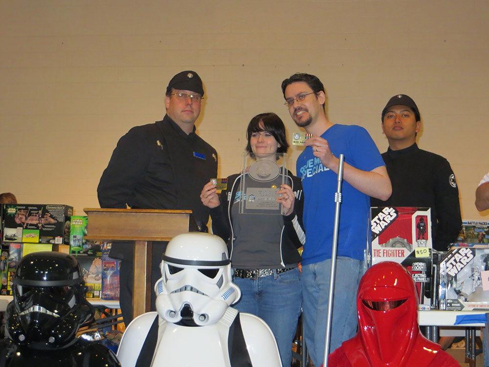 Blue Milk Special being honored