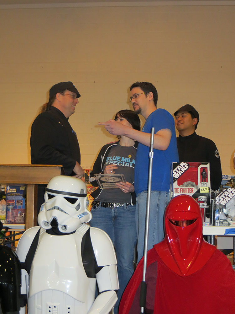 Blue Milk Special being honored