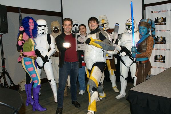 James Marsters being honored