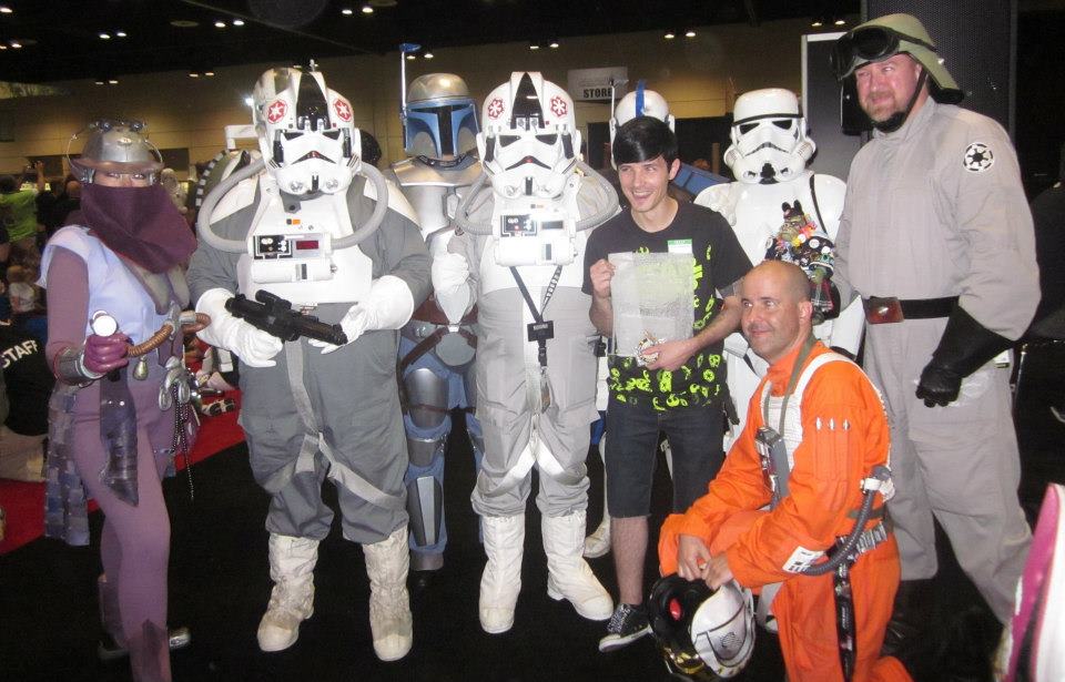 Matt Martin being honored