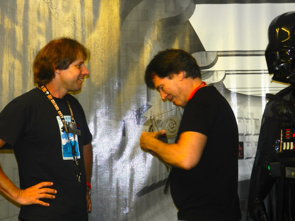 Richard Hatch being honored