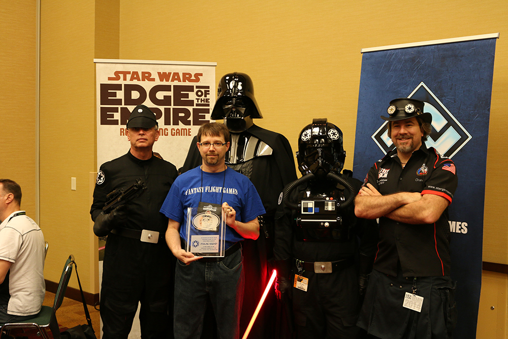 Sterling Hershey being honored