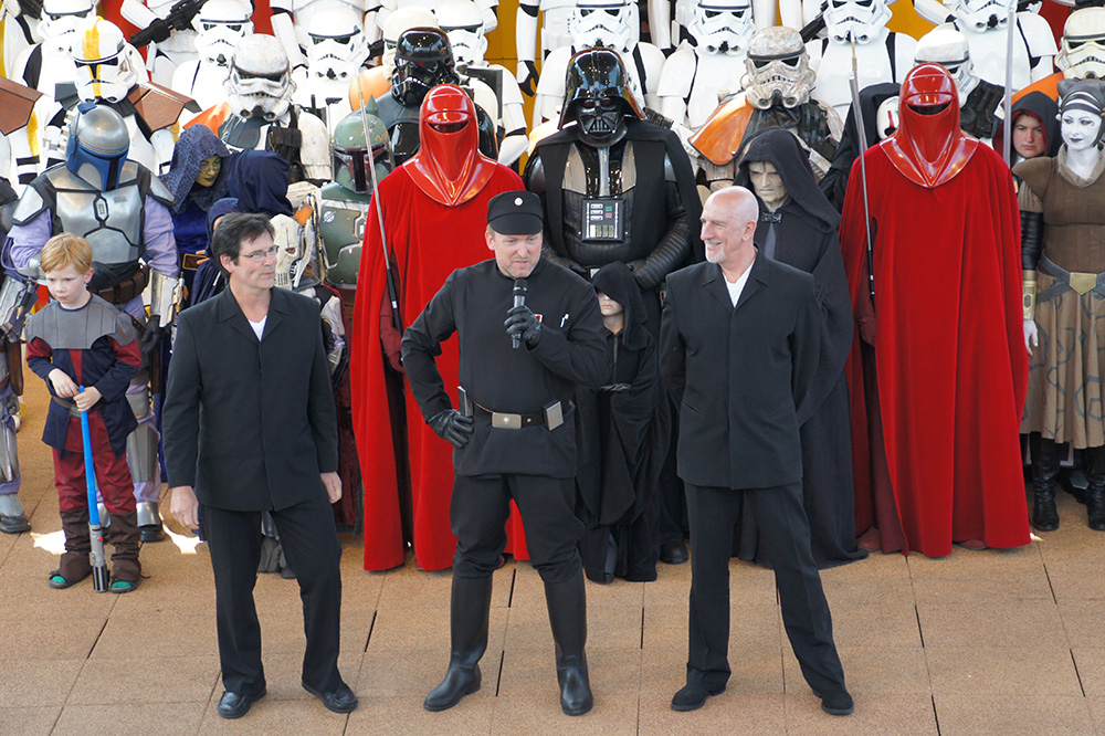 Tim Dry being honored